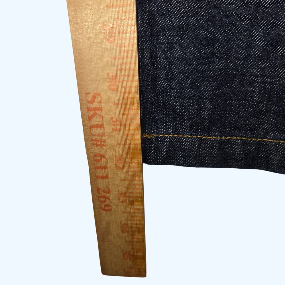Wallace & Barnes Carpenter Pant Jeans Japanese Rinsed Mens Indigo AB451 32x32 - Picture 12 of 12